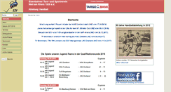 Desktop Screenshot of esvweil-handball.de